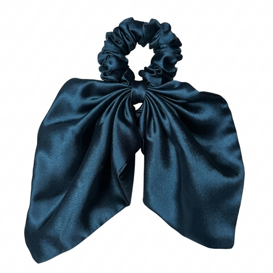 Teal Blue | Bunny Scrunchies