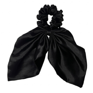 Black | Bunny Scrunchies