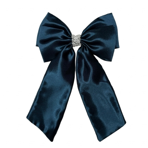 Handcrafted_premium_big_size_teal_blue_satin_sailor_bow_with_long_tails_and_a_pearl-encrusted_centerpiece_by_Scrunchies_Mall Handcrafted premium big size teal blue satin sailor bow with long tails and a pearl-encrusted centerpiece by Scrunchies Mall