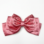 Pink Pearl | 3-Layer Satin Bow