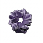 Purple Satin Scrunchie